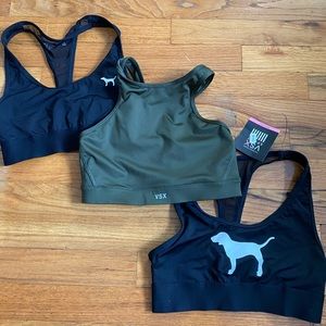 Pack of 3 Victoria Secret Sports Bras: XS